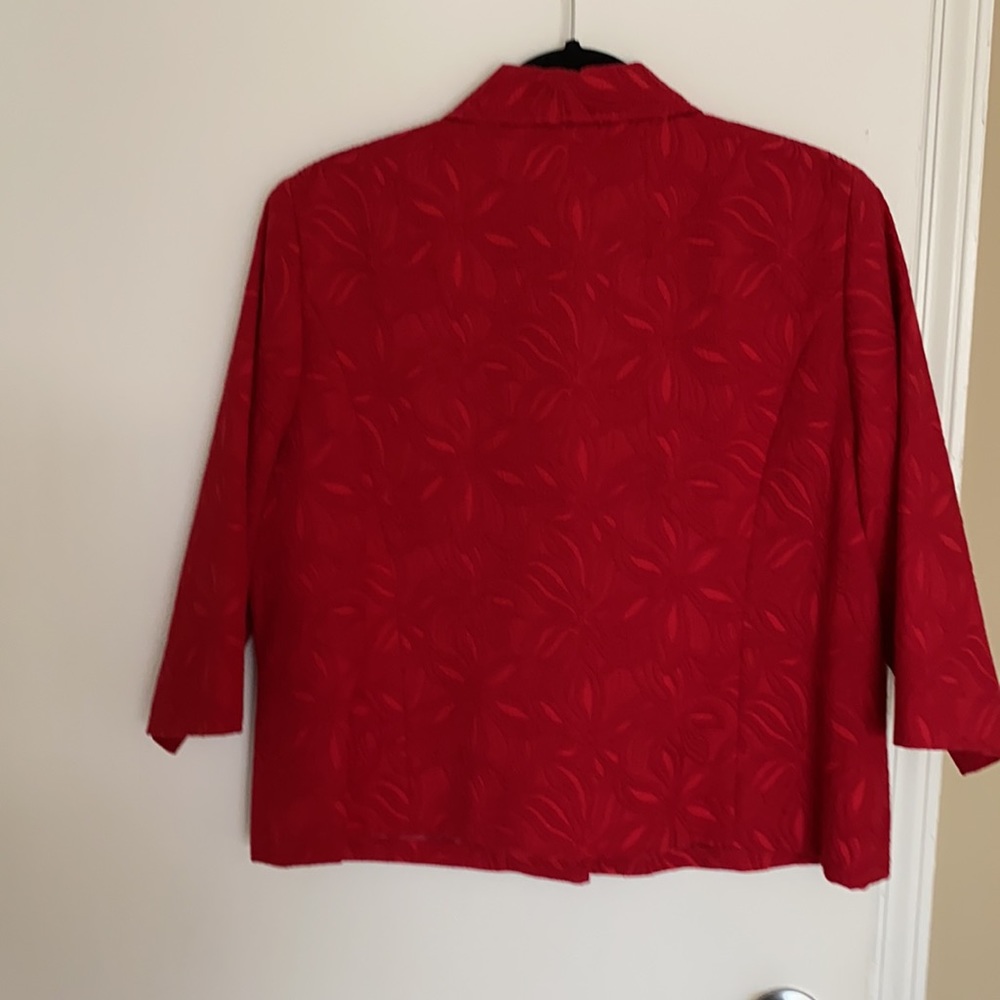 KIM ROBERTS 10PM cherry red jacket - Picture 2 of 6